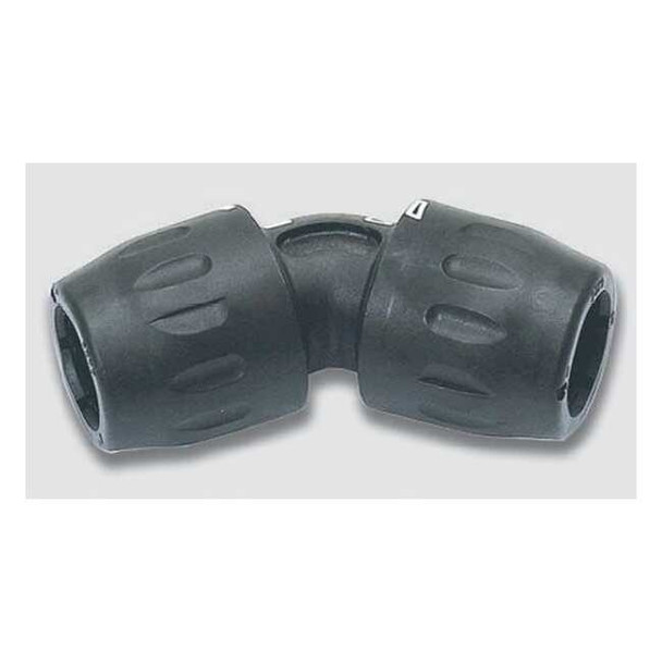 Transair 45 Degree Elbow, Polyamide, Black 6612 40 00