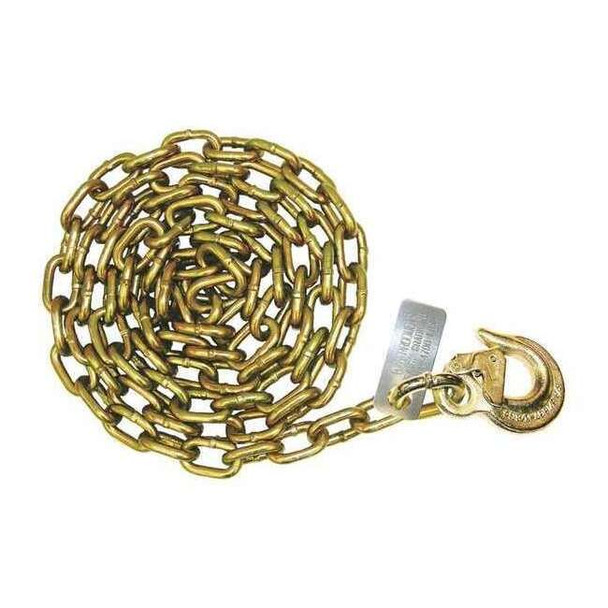 B/a Products Co G70 Latched Hook Chain w/Plain End,12'L N711-3212