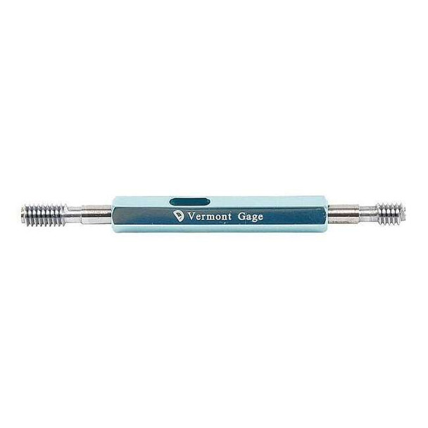 Vermont Gage Go/No Go Plug Gage Assy,No 12-24 UNC 2B 301122540