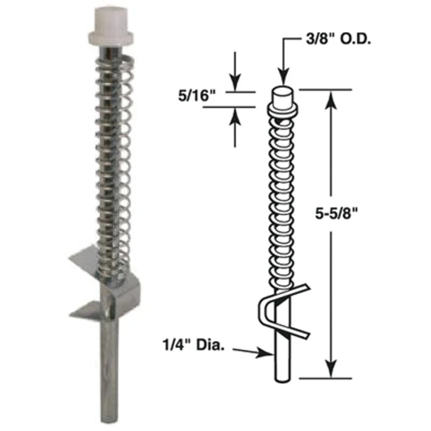 Prime-Line Bifold Door Top Guide Rod N 6729