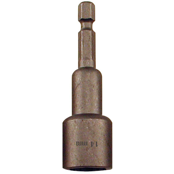 Best Way Tools Metric 14 mm x 2-9/16 In. Magnetic Nutdriver Bit B39501