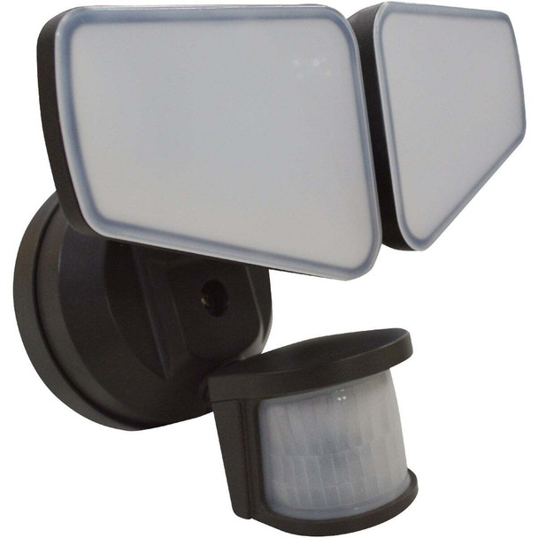 Bronze Motion Sensing Dusk-to-Dawn LED Floodlight Fixture PA-240B