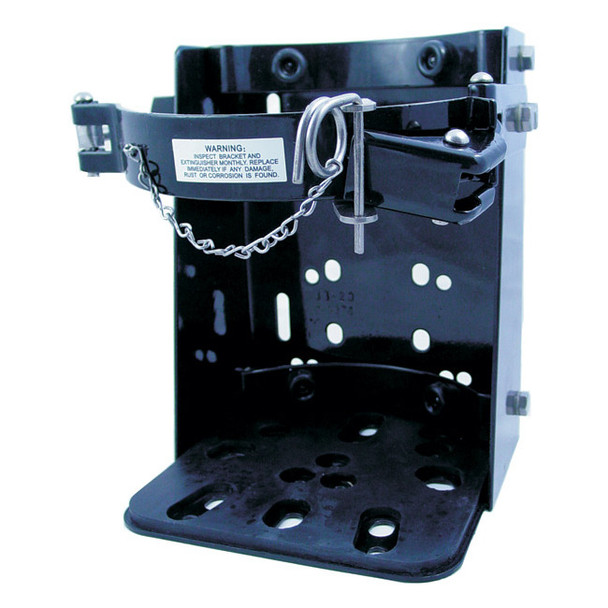 Kidde Heavy-Duty Vehicle Bracket (Fits Kidde 20 lb Dry Chemical Extinguishers)