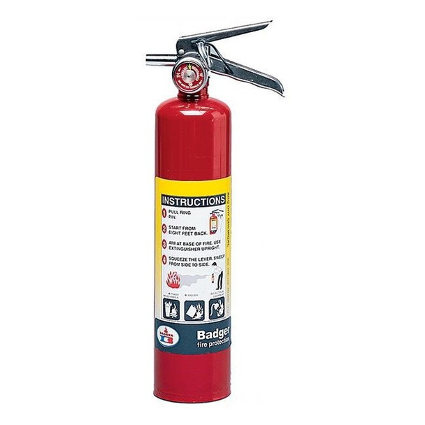 Badger™ Extra 2.5 lb ABC Fire Extinguisher w/ Vehicle Bracket