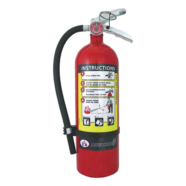 Badger™ Advantage™ 5 lb ABC Fire Extinguisher w/ Wall Hook