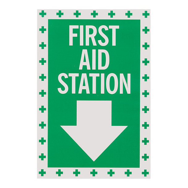 “First Aid” Vinyl Sign