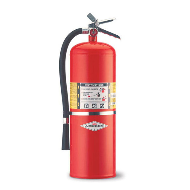 Amerex® 20 lb ABC Extinguisher w/ Aluminum Valve & Wall Hook