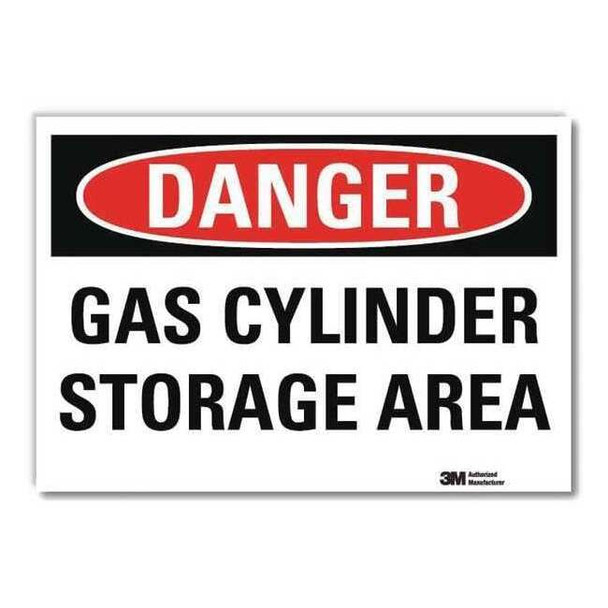 Danger Sign, 7 in H, 10 in W,Vertical Rectangle, English, U3-1528-RD_10X7