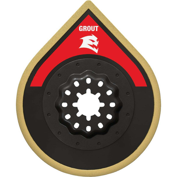 Diablo Starlock 2-3/4 In.  Carbide Grit Oscillating Blade for Grout and Mortar