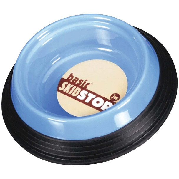 JW Pet Skid Stop Polypropylene Round Medium Pet Food Bowl 64268