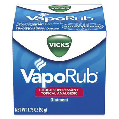 Vicks® Vaporub, 1.76 Oz Jar, 36/carton 00361