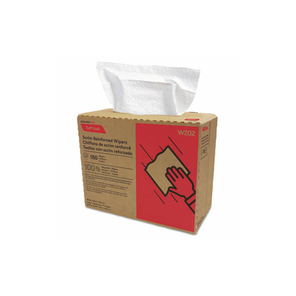 Cascades PRO WIPES,SCRIM,4PLY,POPUP,WH W202 Cascades PRO WIPES,SCRIM,4PLY,POPUP,WH W202