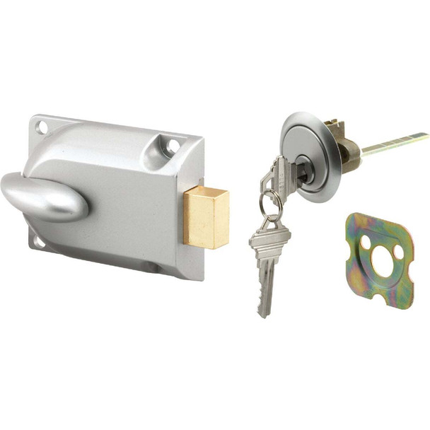 Prime-Line Aluminum Center Mount Deadbolt Lock GD 52119