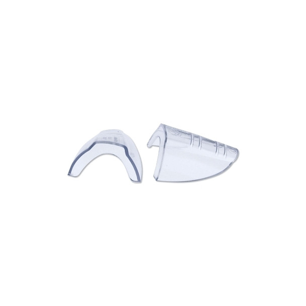 Slip-On Sideshield, 2 in Wide, Clear
