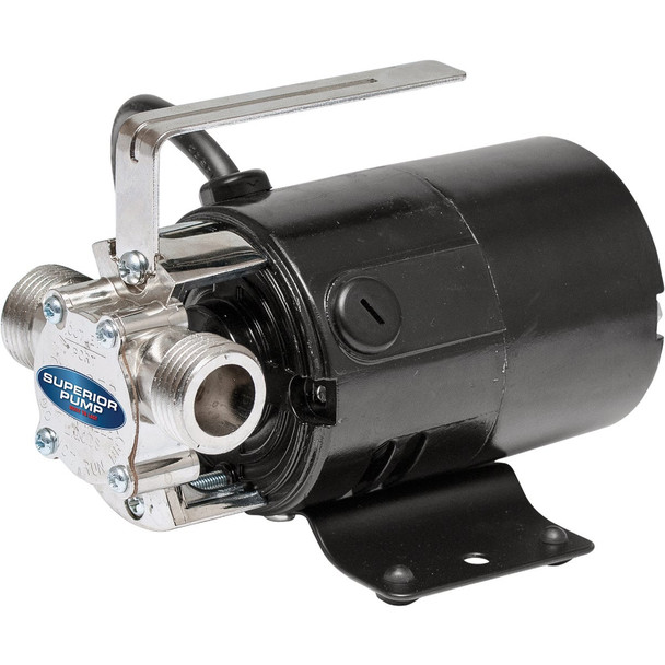 Superior Pump 120V 330 GPH Mini Portable Transfer Pump 90040
