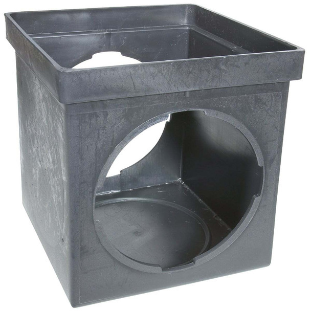 NDS 9 In. x 9 In. Black Square Catch Basin 900