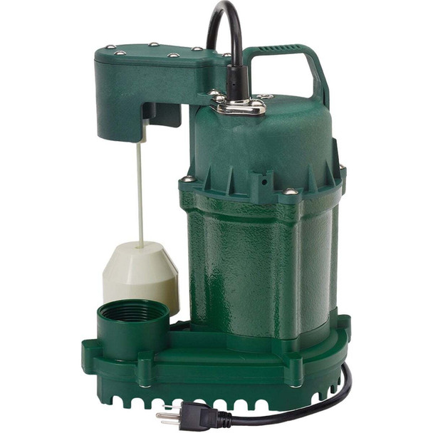 Zoeller 1/3 HP 115V Cast Iron Submersible Sump Pump 1073-0001