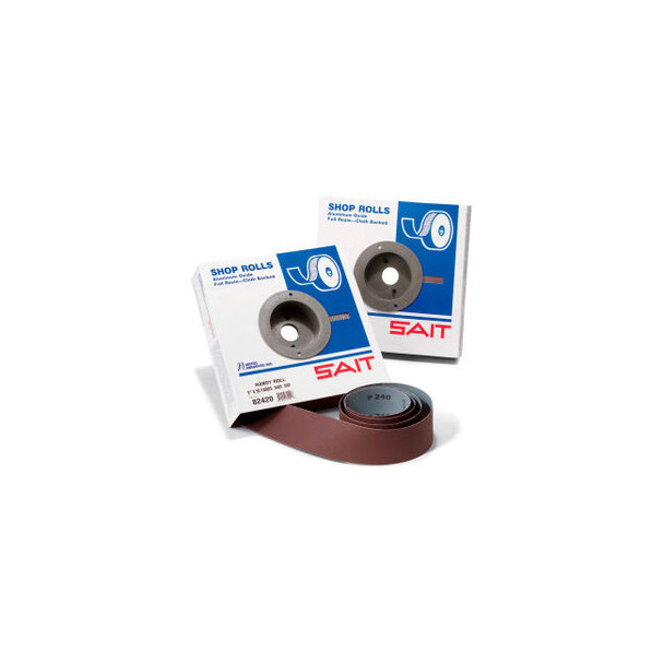 United Abrasives - Sait 81206 DA-F Shop Roll 1-1/2"" x 50 Yds 120 Grit Handy Rol