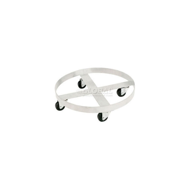 Global Industrial Stainless Steel Drum Dolly for 30 Gallon Drum - 800 Lb. Capaci