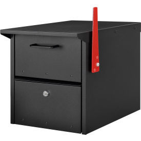 Global Industrial Residential Mailbox 12-1/2x13-5/8x14 Front/Rear Access Locking