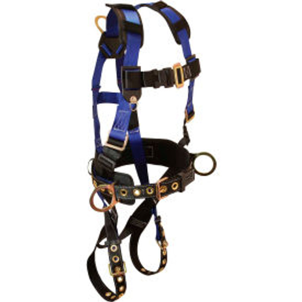 FallTech 7073LX Foreman 3-D Full Body Harness 3 D-rings Size L/XL