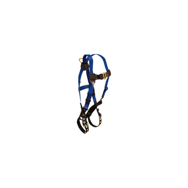 FallTech 7016 Contractor 1-D Full Body Harness 1 Back D-ring Size UniFit