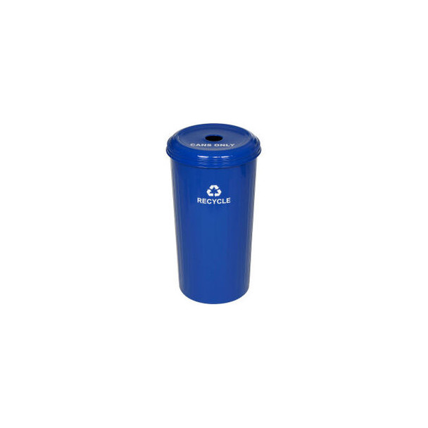 Witt Industries Recycling Can 20 Gallon Blue