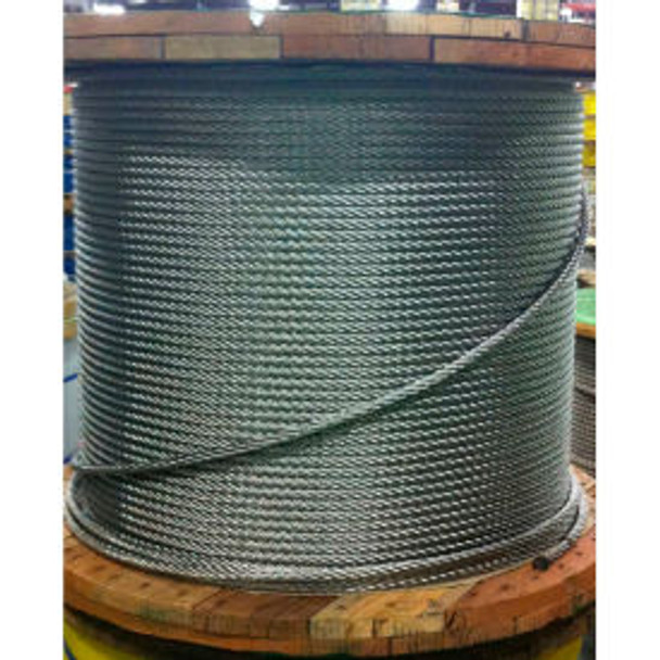 Southern Wire 250' 1/16"" Diameter 7x7 Stainless Steel Cable Type 316