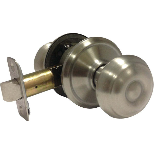 Schlage Georgian Satin Nickel Hall & Closet Door Knob F10GEO619