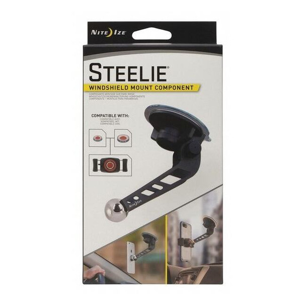 Nite Ize Cell Phone Windshield Mount,Black STWS-01-R8