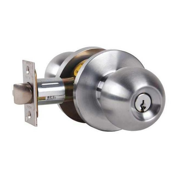 Falcon Knob Lockset,Mechanical,Classroom,Grd. 2 W561CP6D HAN 626