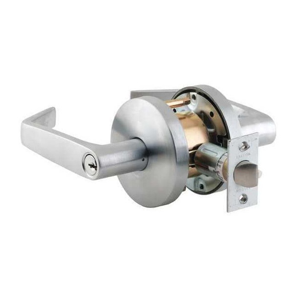 Falcon Lever Lockset, Mechanical, Storeroom, Grd.2 W581CP6D D 626