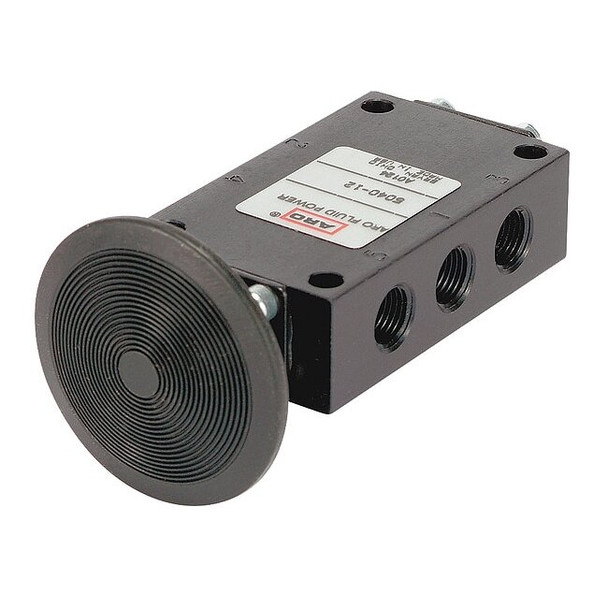 Aro Manual Air Control Valve,4-Way,1/8in NPT 5040-12
