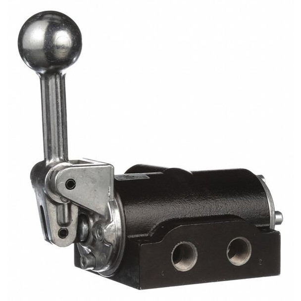 Aro Manual Air Control Valve,4-Way,3/8in NPT K313LS