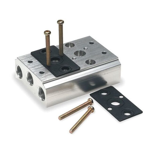 Aro Manifold Kit, 3 3/16 in L, 2 3/8 in W M26M02-02