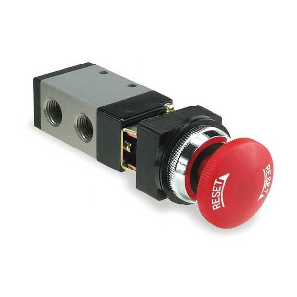 Aro Manual Air Control Valve,3-Way,1/4in NPT M252HS-15