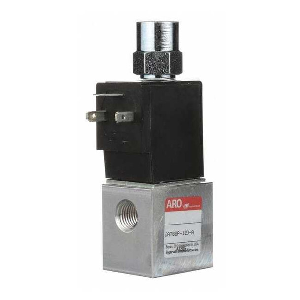 Aro Solenoid Air Control Valve,1/4 In,120VAC CAT88P-120-A