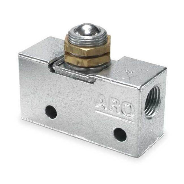 Aro Manual Air Control Valve, Roller, Black 212-C