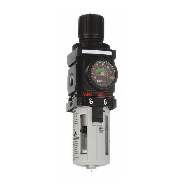 Aro Filter/Regulator,6.20 In. H,1.60 In. W P39124-600