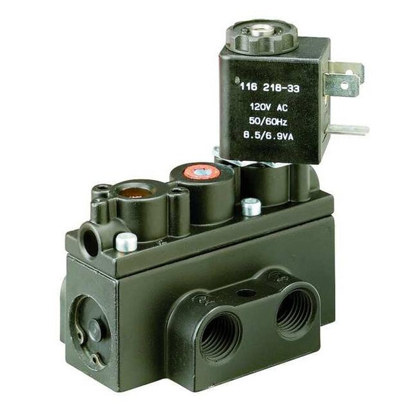 Aro Solenoid Air Control Valve,1/8 In,12VDC A211SS-012-D