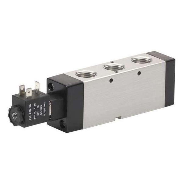 Aro Solenoid Air Con Valve,Three-Way,115 psi M254SS-024-D