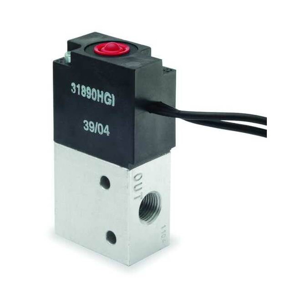 Aro Solenoid Air Control Valve,1/8 In,12VDC P251SS-012-D