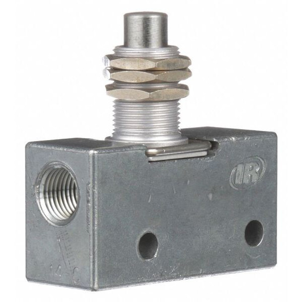 Aro Manual Air Control Valve,3-Way,1/8in NPT 214-C