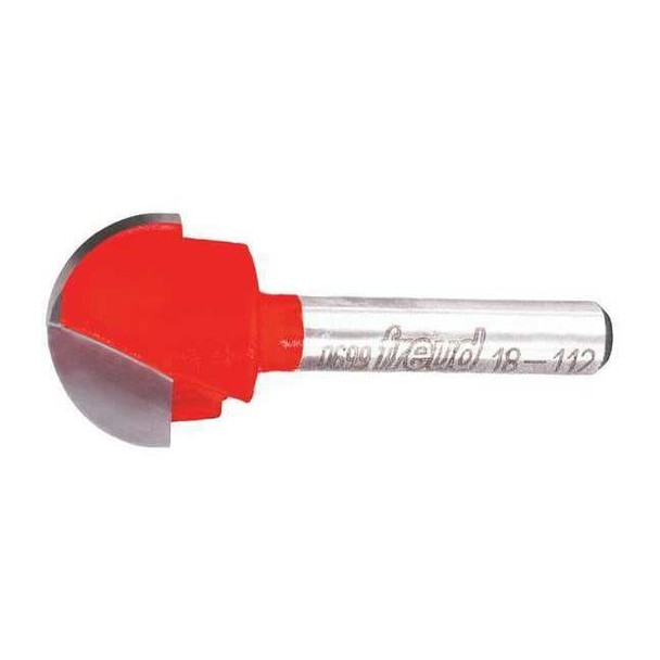 Freud Round Groove Cut Profile Router Bit,3/4" 18-112