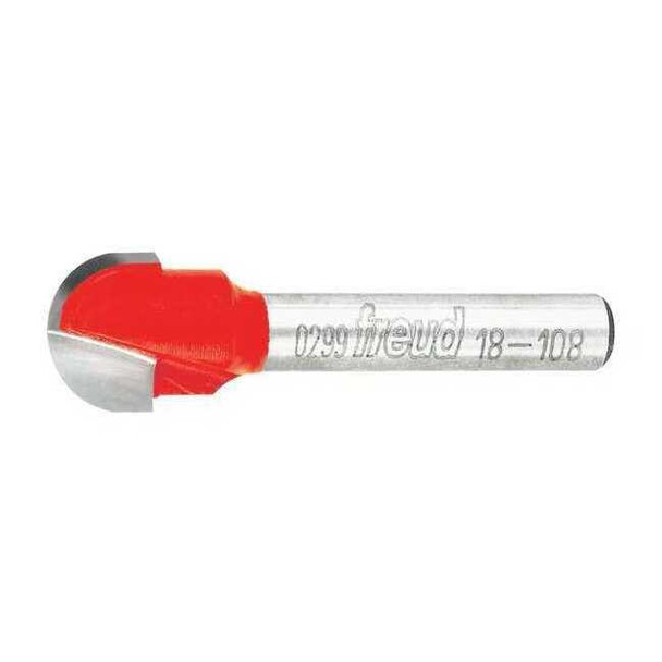 Freud Round Groove Cut Profile Router Bit,1/2" 18-108