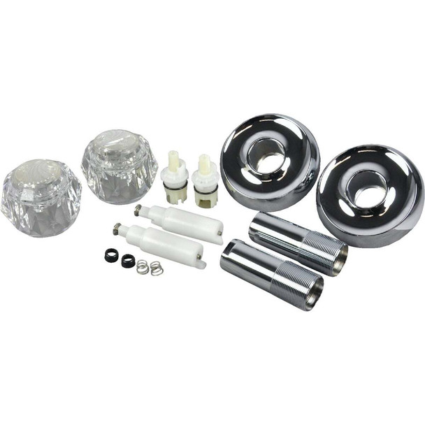 Danco Delta Chrome Remodeling Tub & Shower Trim Kit, 2-Handle 10887