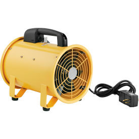 Global Industrial 8"" Confined Space Blower Fan 2 Speed 570 CFM 1/8 HP
