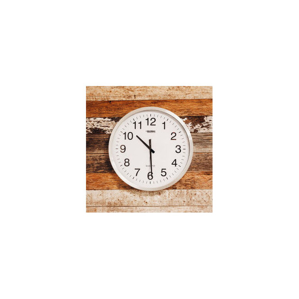 Global Industrial Oversized Wall Clock - 20 - Aluminum