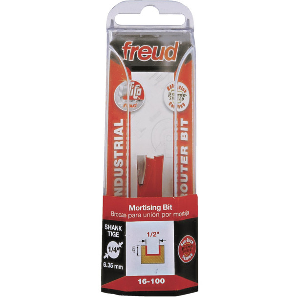 Freud 1/2 In. x 2 In. Mortising Router Bit 16-100