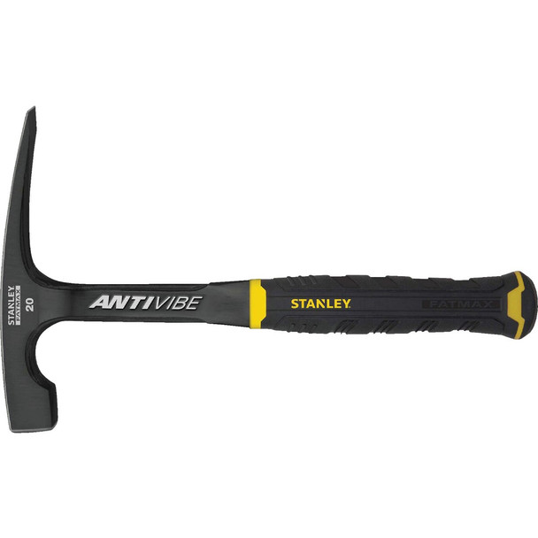 Stanley FatMax 20 Oz. Steel Brick Hammer with Rubber Grip Handle 54-022